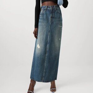 G-Star Viktoria Long Skirt in Mountain Dusk Size 27